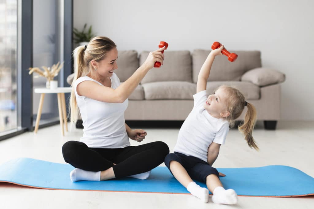 20 d'exercice par jour pour 12h de bonne - FAMILY sport parent enfant bébé